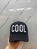 Nón DSQ Dsquared2 Đen ICOOL Chữ Thêu - New - BCM0510