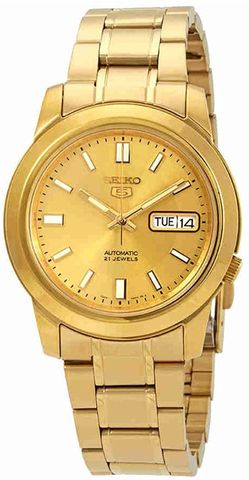 Series 5 Automatic Gold Dial Men's Watch SNKK20