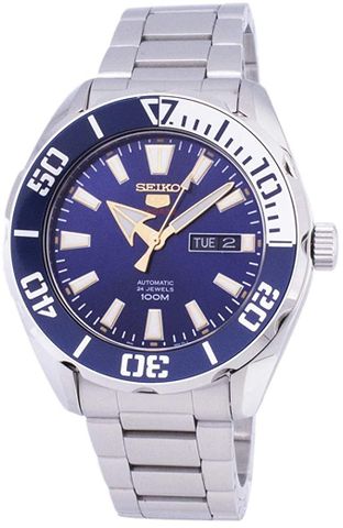 Series 5 Automatic Blue Dial Stainless Steel Men's Watch SRPC51