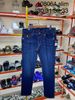 Quần Dài Jeans True Religion Xanh Đậm Chỉ Đỏ Cam - New - 108064 - TD02