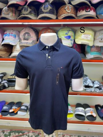 Áo Polo Tommy Hilfiger Xanh Đậm - New - 78J8698 410