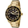 5 Automatic Black Dial Gold-tone Men's Watch SNZH60