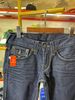 Quần Dài Jeans True Religion Xanh Đen Chỉ Xám - Like New - Q3