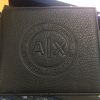 Ví Nam Đen A/X Armanni Exchange In Chìm Logo - New - 958097