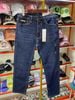 Quần Dài Jeans CK Calvin Klein Xanh Đậm Chữ Đỏ - New - SP40591040 - GA05