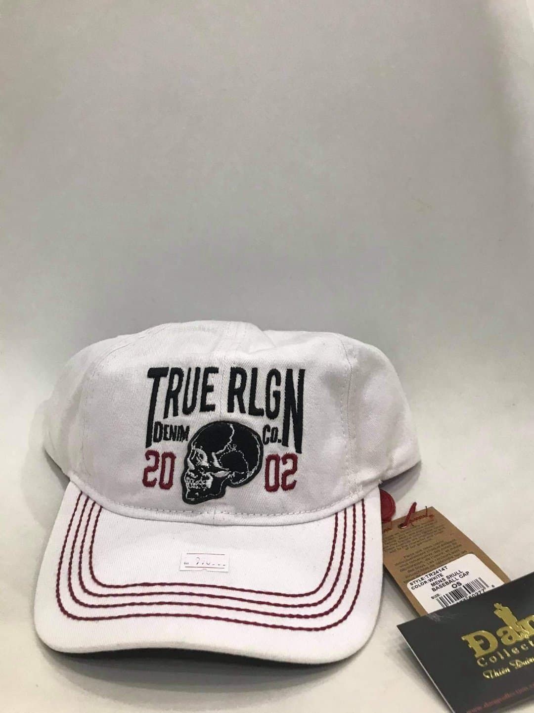 MENS SKULL BASEBALL CAP TR2414T