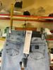 Quần Dài Jeans A/X Armani Exchange Xanh Nhạt Logo Đen Nhám - New - 3RZJ14 Z3XXZ - GB01