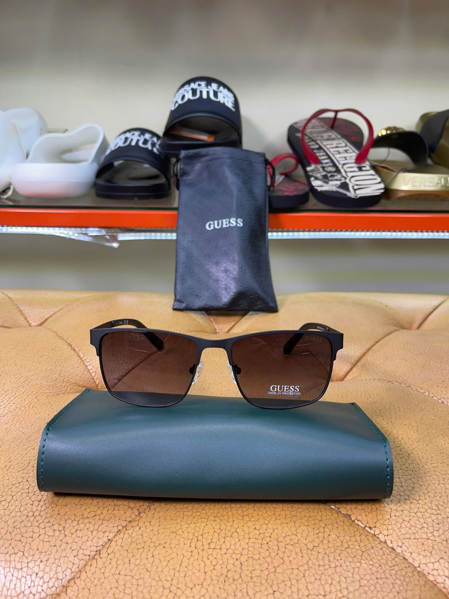 Mắt Kính Guess Gọng Đen Nhám - New - GF5098