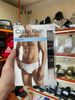 Set 4 Quần Lót Tam Giác CK Calvin Klein Đen Xám Trắng - New - A34M390654