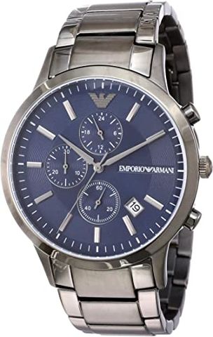 Armani Renato Chronograph Quartz Blue Dial Men's Watch AR11215