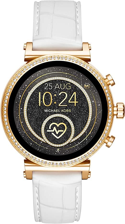 Access Gen 4 Sofie Rose Goldtone and Embossed Silicone Smartwatch MKT   Thiên Đường Hàng Hiệu