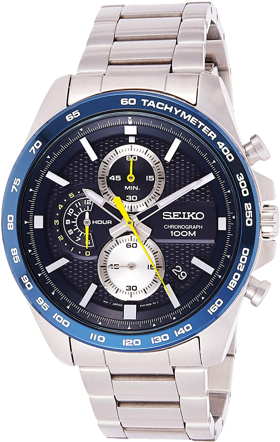 Mua đồng hồ Seiko Chronograph Blue Dial Men's Watch SSB259P1 – Thiên Đường  Hàng Hiệu