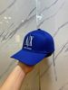 Nón A/X Armani Exchange Xanh Dương Đậm Chữ Thêu Trắng - New - 954047