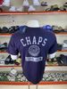 Áo Thun Chaps Xanh Navy Logo Hình Trắng Tròn - New - CM32SK116X