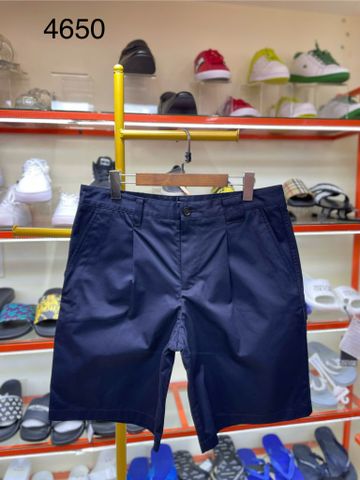 Quần Short Kaki Burberry Xanh Smoked Navy - New - 156009B3590 - PB01