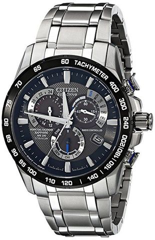 Perpetual Chrono A-T Eco-Drive Titanium Chronograph Men's Watch AT4010-50E