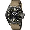 Solar Black Dial Beige Nylon Men's Watch SNE331