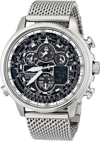 Navihawk UTC Eco-Drive Chronograph Men's Watch JY8030-83E