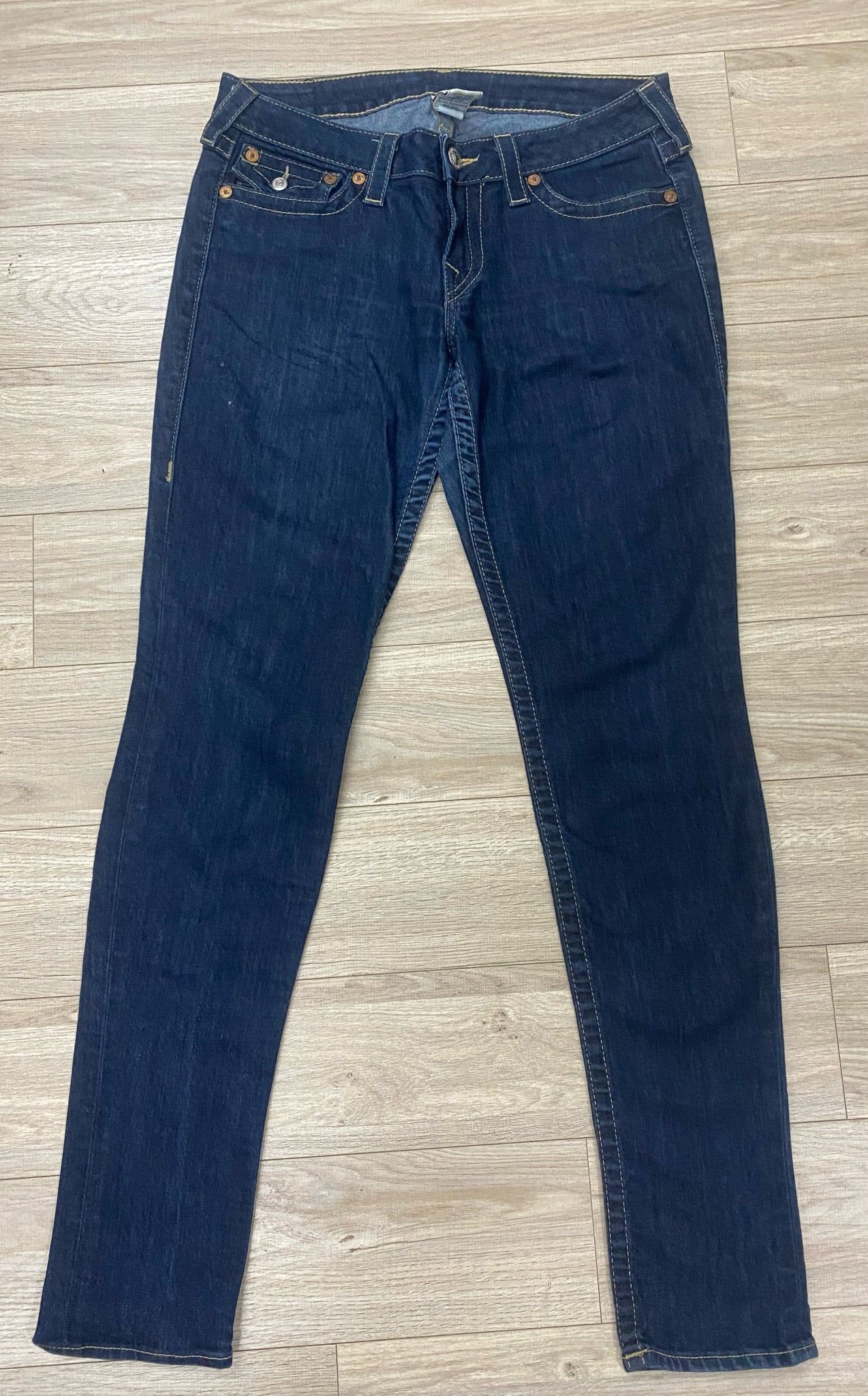 Quần Jean Dài Xanh True Religion - Si - Q114