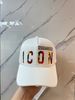 Nón Dsquared2 Trắng ICON Cây Dừa - New - BCM0668