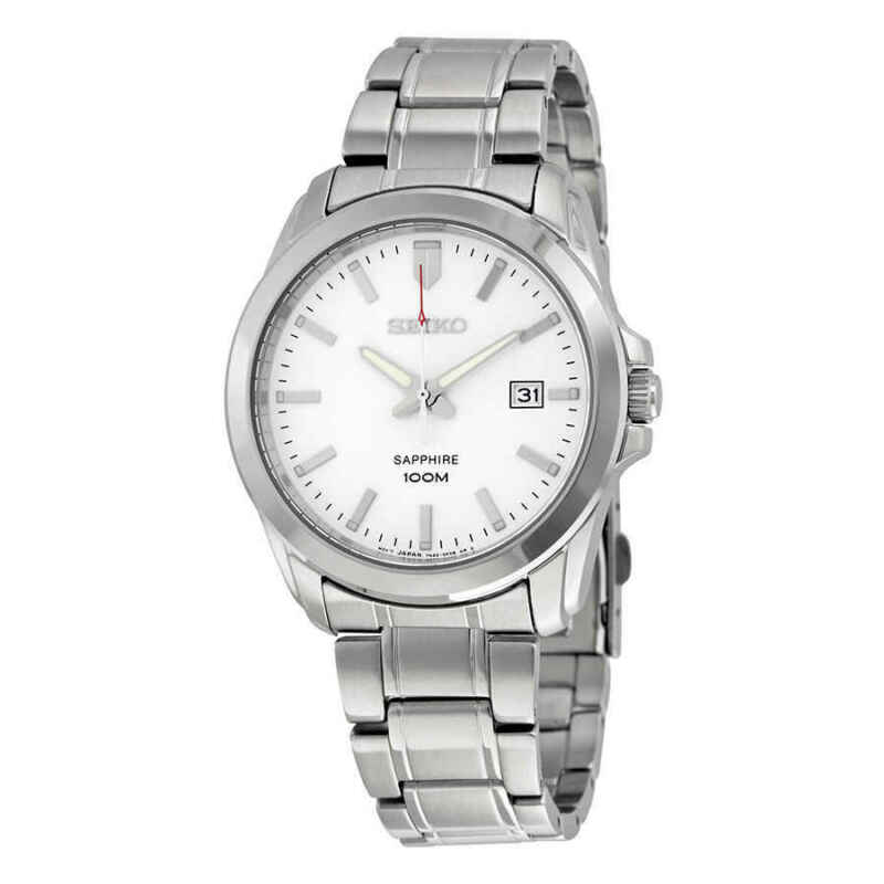 Mua đồng hồ Neo Classic White Dial Stainless Steel Men's Watch SGEH45 –  Thiên Đường Hàng Hiệu