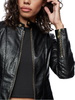 FAUX LEATHER MOTO JACKET 202725