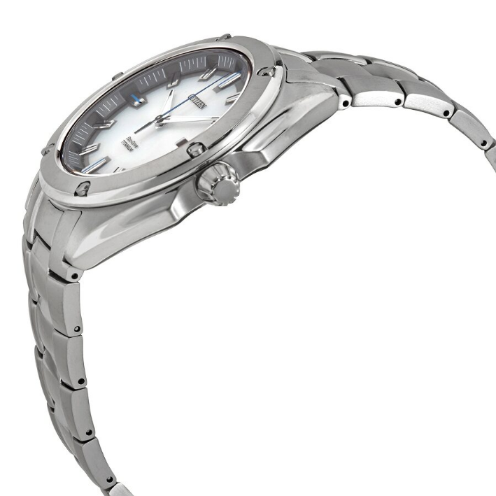 Mua đồng hồ Citizen Titanium Eco-Drive White Dial Men'sWatchBM7130-58A –  Thiên Đường Hàng Hiệu