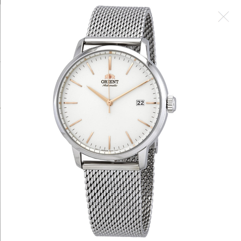 Contemporary Automatic White Dial Men's Watch RA-AC0E07S10B