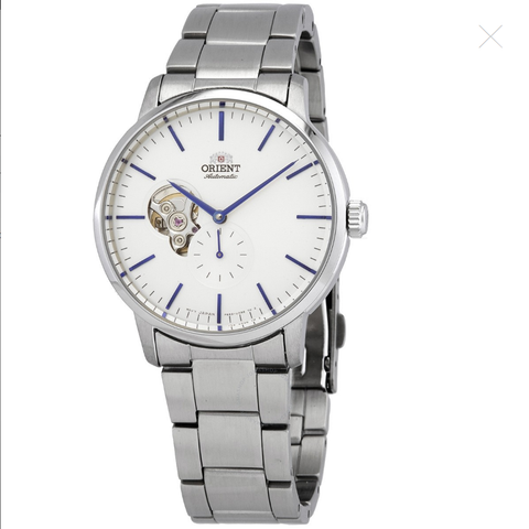 Open Heart Automatic White Dial Men's Watch RA-AR0102S10B