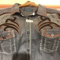 Áo Sơ Mi Tay Dài Xám Roar - Si - A139