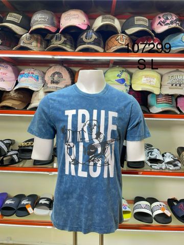 Áo Thun True Religion Xanh Chữ Trắng - New - 107299 - TA01