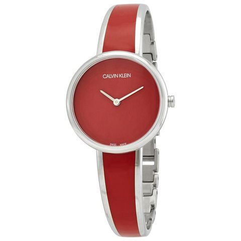 Seduce Quartz Red Dial Ladies Watch K4E2N11P