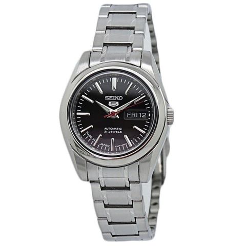 Seiko 5 Automatic Black Dial Ladies Watch SYMK17J1