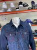 Áo khoác Jeans Xanh Đen Chỉ Hồng True Religion - New - 105606 - TA04