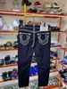 Quần Dài Jeans True Religion Đen Chỉ Trắng Nổi - New - 108246 - TD02