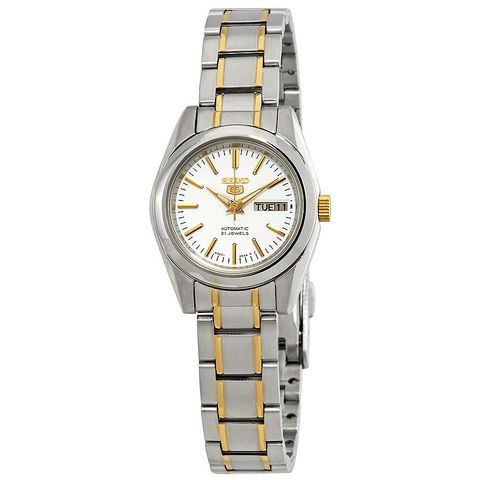 Series 5 Automatic White Dial Ladies Watch SYMK19K1S