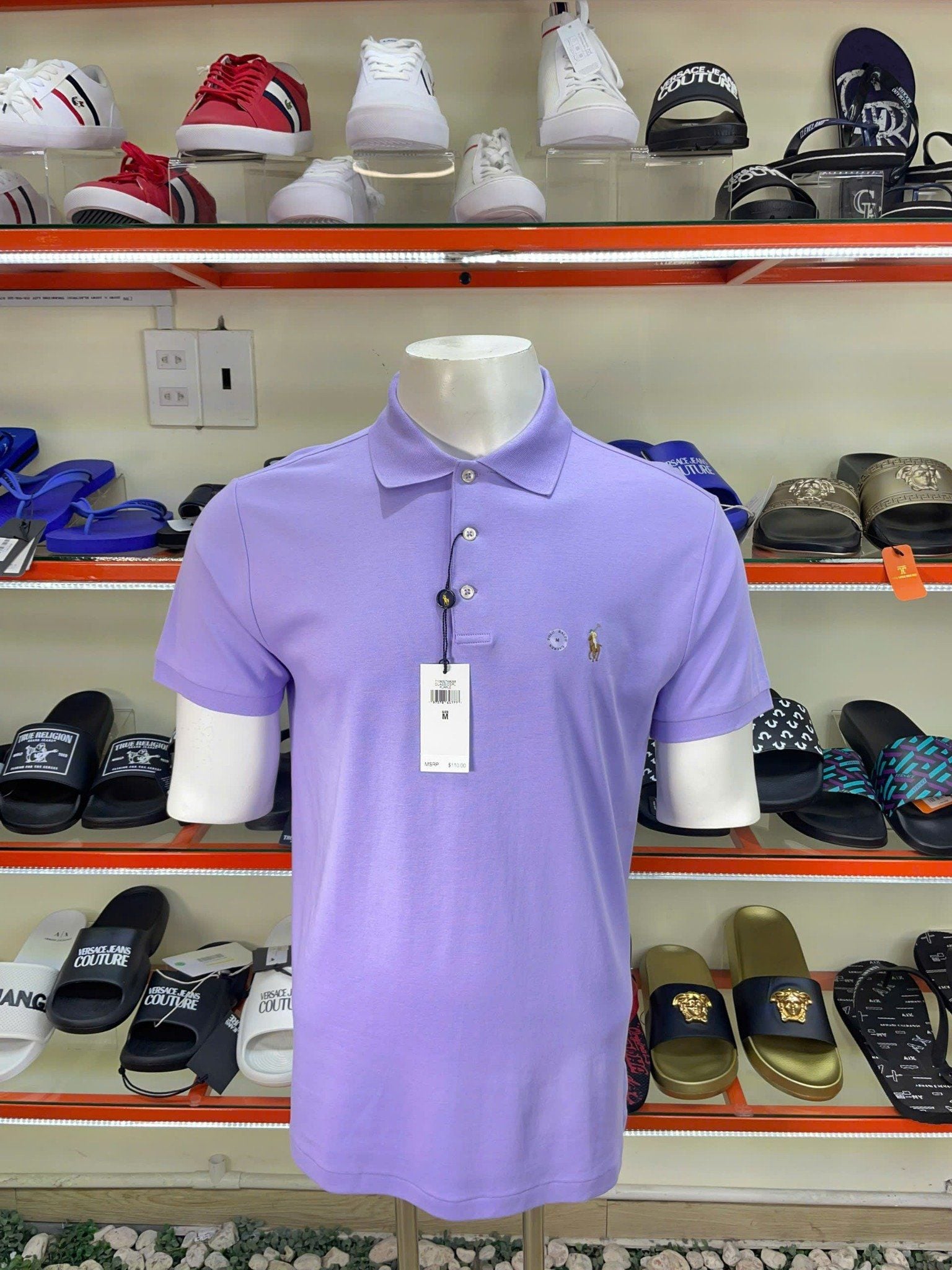 Áo Polo Ralph Lauren Tím - New - 710832749059 - PA01