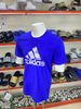 Áo Thun Adidas Xanh Dương Logo Nhiều Màu - New - JZ0787 - PB02