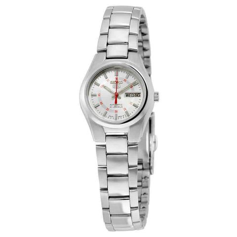 5 Automatic Silver Dial Stainless Steel Ladies Watch SYMC21