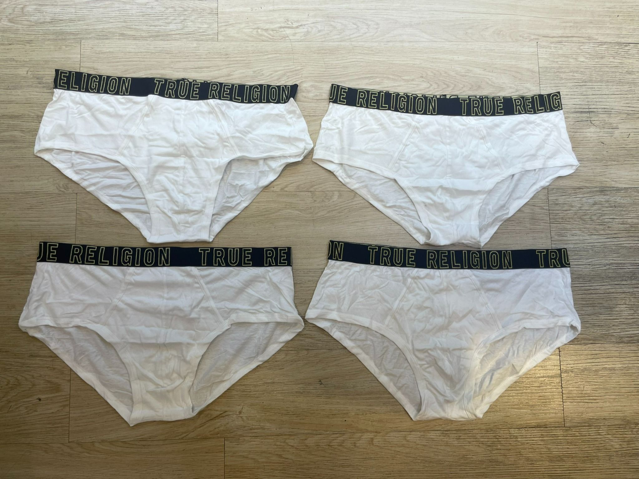 Set 5 Quần Lót True Religion Trắng - New - 5MU687TR