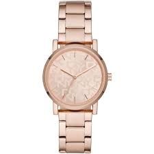 Soho Quartz Rose Gold Dial Ladies Watch NY2854