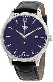 Tradition Quartz Blue Dial Men's Watch T063.610.16.047.00