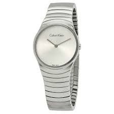 Whirl Silver Dial Stainless Steel Ladies Watch K8A23146
