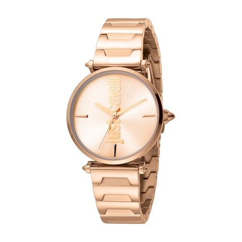 Armonia Quartz Rose Gold Dial Ladies Watch JC1L051M0085