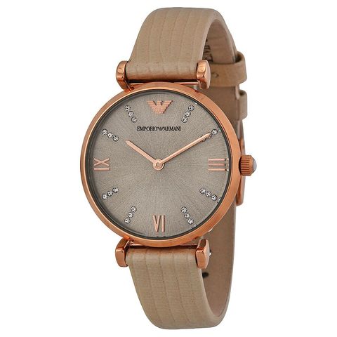 Retro Warm Grey Dial Ladies Watch AR1681