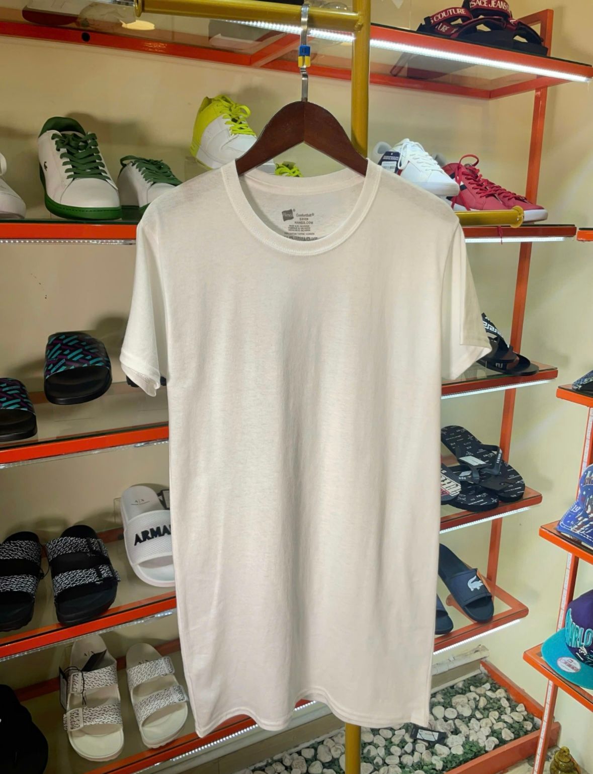 Áo lót cổ tròn Hanes - LATN005 - New