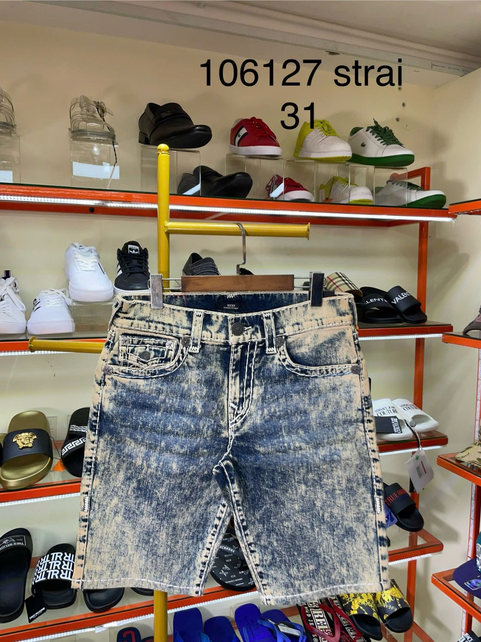 Quần short jean True Religion - New - 106127 - TC02