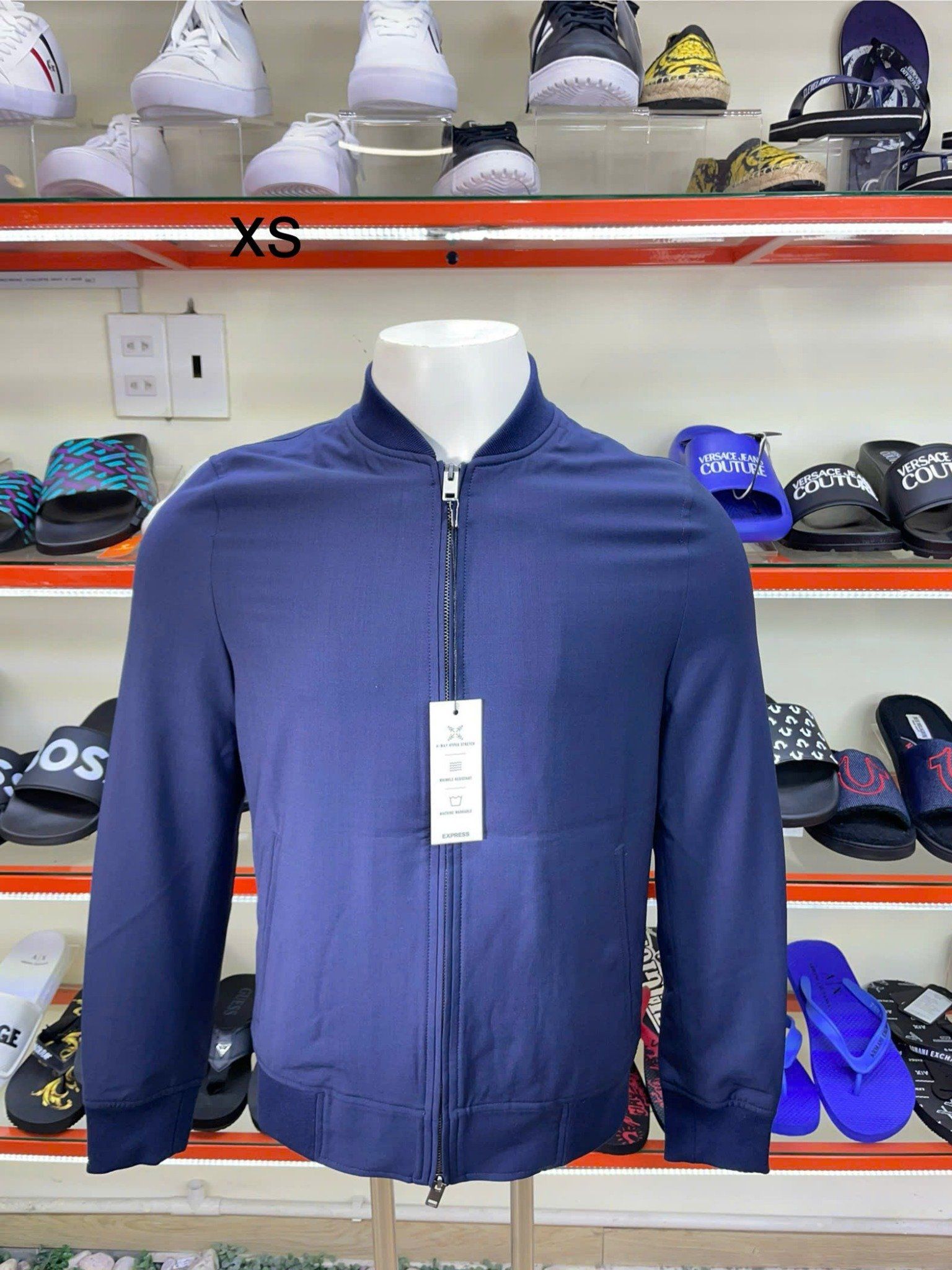 Áo Khoác Express Xanh Navy - New - 04353585 - TE01