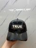 Nón True Religion Đen Da Chữ Trắng - New - TR2688