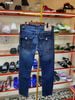 Quần Dài Jeans True Religion Xanh Đậm Chỉ Xanh Lá - New - 700062 - TD03